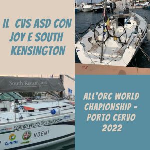 Scopri di più sull'articolo Il CVS asd all’ ORC World Chapionship di Porto Cervo 2022