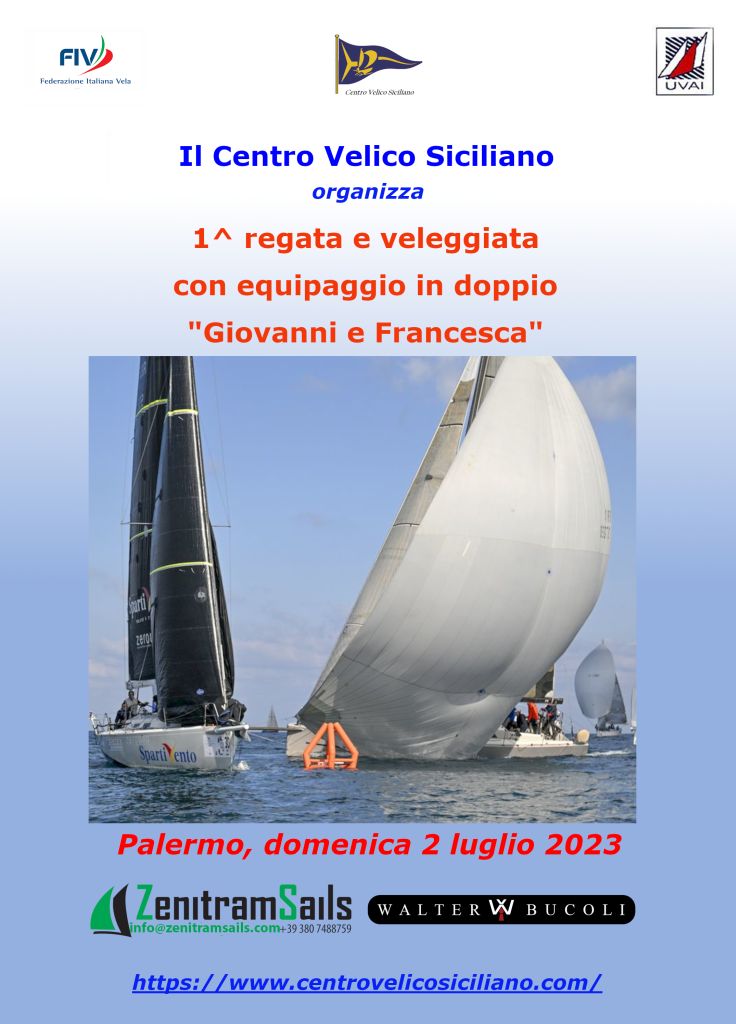 Scopri di più sull'articolo 1^ regata e veleggiata con equipaggio in doppio “Giovanni e Francesca” 2023