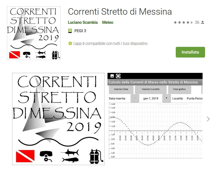 Al momento stai visualizzando App x Android sulle Correnti dello Stretto di Messina