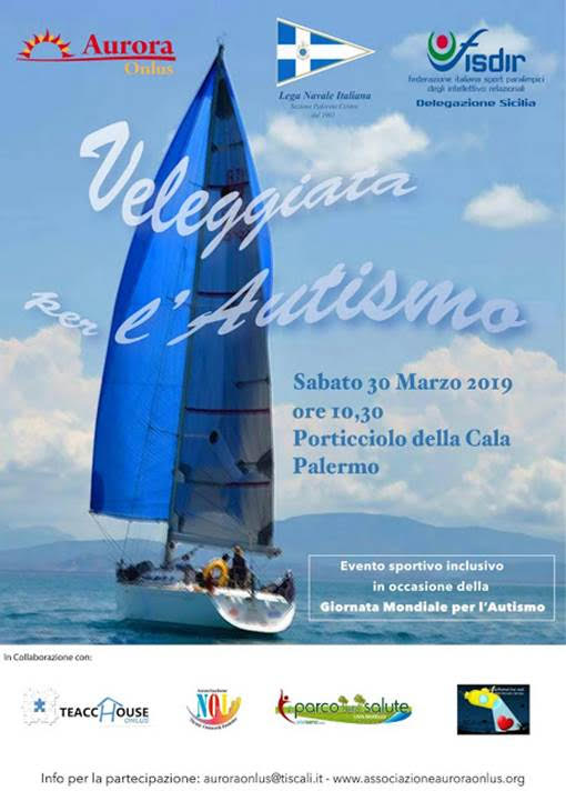 Al momento stai visualizzando Veleggiata per l’autismo 2019 organizzata dalla sezione Palermo Centro della Lega Navale Italiana